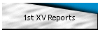 1st XV Reports